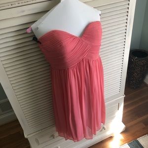 Donna Morgan Bridesmaid Cocktail Chiffon Dress 2